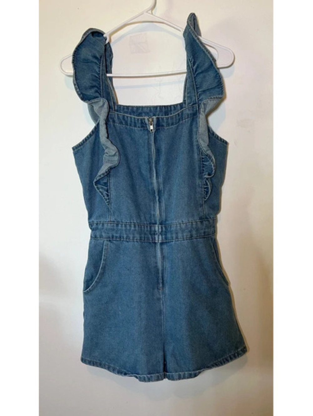Denim Romper